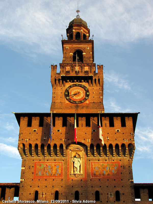 Castello Sforzesco - Torre del Filarete