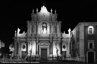 Bianco e nero notturno - Cattedrale di Sant'Agata