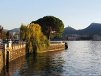 Lungolago - Passeggiata al tramonto