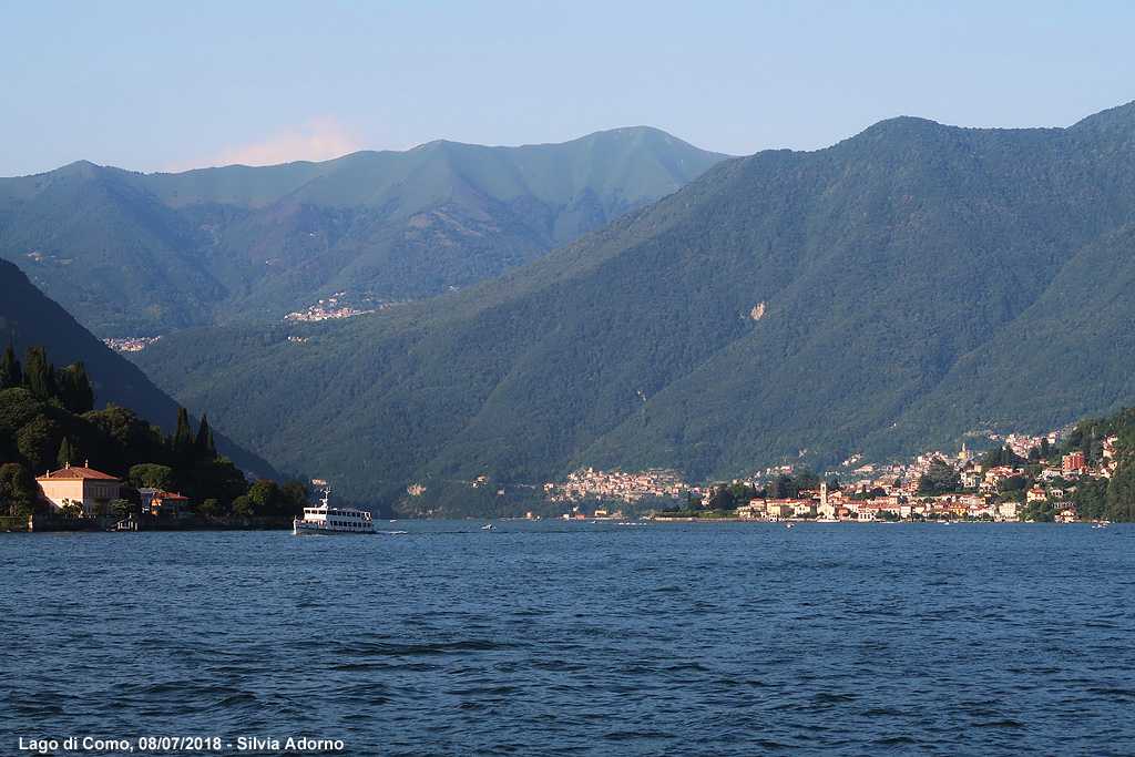 Intorno al lago - Durante la navigazione