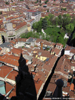 Simboli della citta' - Vista dal Torrazzo