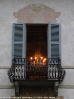 Villa Della Porta Bozzolo - Balcone e interno