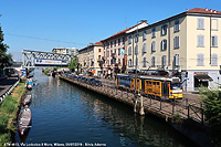 Estate e tram - Naviglio Grande