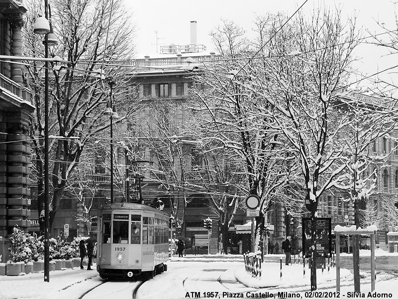 Neve in bianco e nero - 