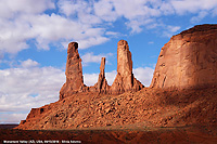 Monument Valley - Three Sisters