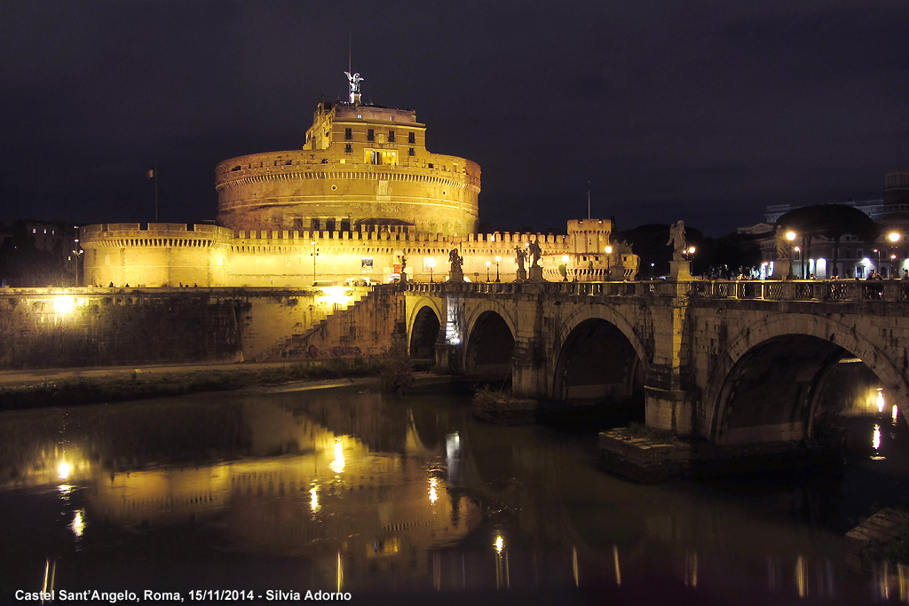 Roma di notte - Castel Sant'Angelo