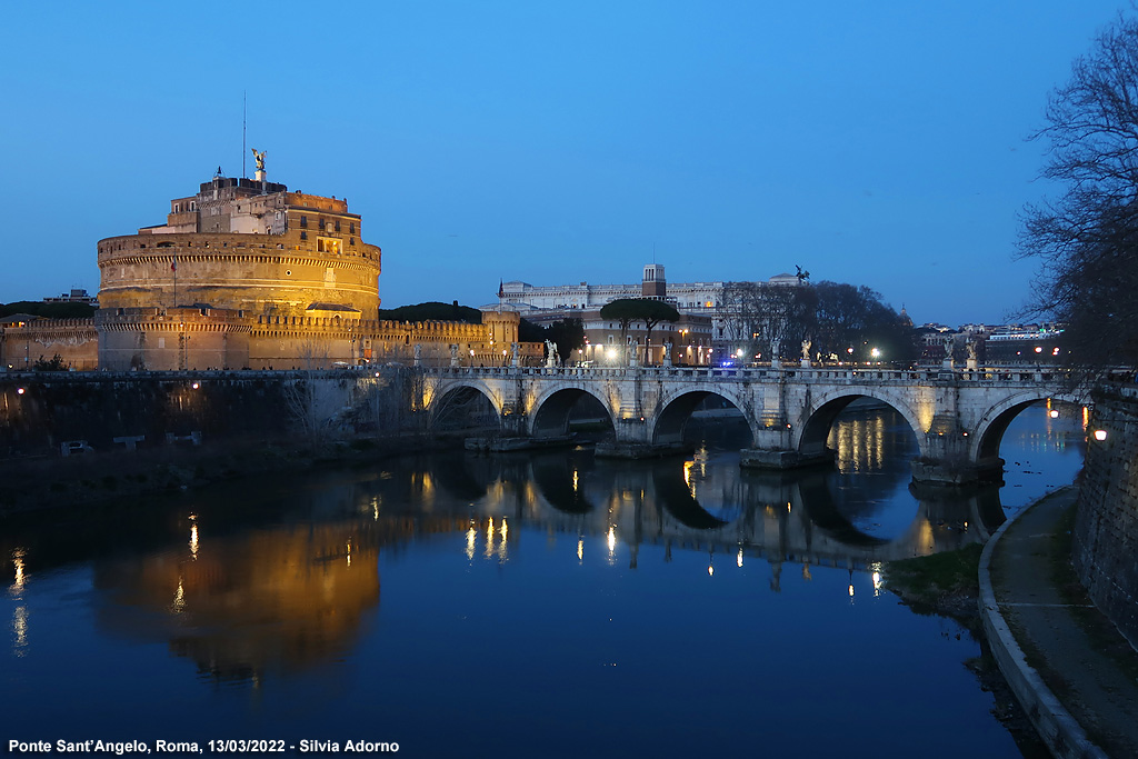 Ore blu - Ponte e Castel Sant'Angelo