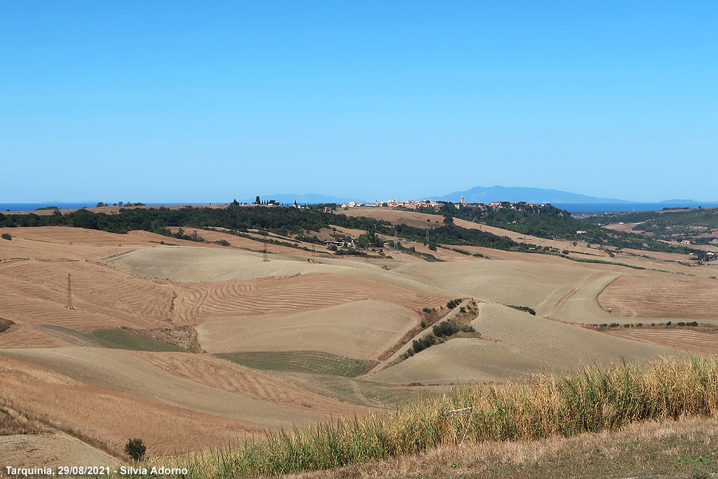 Sulle tracce degli Etruschi - Panorama su Tarquinia