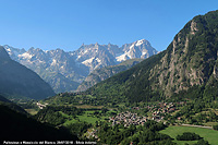 Immersi nella natura - Panorama sul Massiccio del Bianco