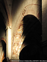 Abbazia di Viboldone - Deattgli di affreschi