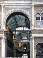 Sentieri di pietre e mattoni - Galleria Vittorio Emanuele II.