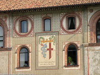 Finestre e ore - Castello Sforzesco.