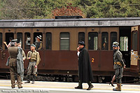 Intorno al treno - Set cinematografico