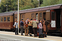 Intorno al treno - Set cinematografico
