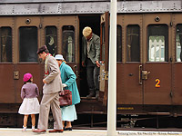 Intorno al treno - Set cinematografico