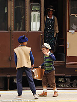 Intorno al treno - Set cinematografico