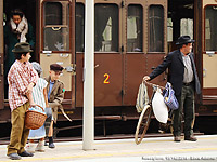 Intorno al treno - Set cinematografico