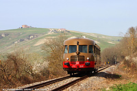 La 772 in val d'Orcia - Nelle crete