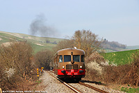La 772 in val d'Orcia - Nelle crete