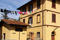 La 772 in val d'Orcia - Panni stesi