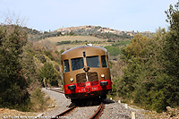 La 772 in val d'Orcia - Sotto il borgo