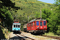 Un treno degli anni '20 - Incrocio