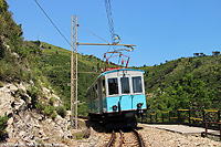 Un treno degli anni '20 - Accanto alle rocce
