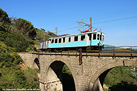 Un treno degli anni '20 - Viadotto