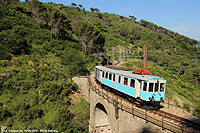 Un treno degli anni '20 - Viadotto