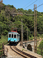 Un treno degli anni '20 - Sul viadotti
