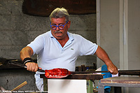 Lavorazione del vetro - Vaso murrino