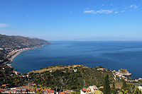 Taormina - Panorama verso nord