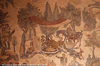 Splendore a mosaico - Sala della piccola caccia