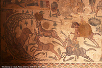 Splendore a mosaico - Sala della piccola caccia