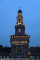 Ora blu - Torre del Filarete