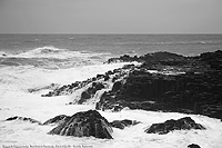 Tra rocce e schiuma - La furia delle onde