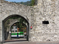 Il treno in citta' - In centro