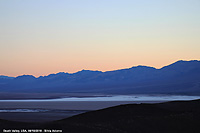 L'imbrunire e la notte - Badwater basin