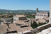 Pietre medievali - Panorama sulla citt