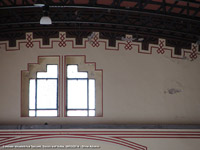 Centrale Taccani - Dettaglio delle decorazioni