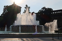 Quadri milanesi - Fontana di Piazza Castello