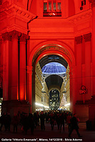 E' arrivato il Natale - Luminarie in galleria