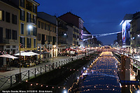 E' arrivato il Natale - Luminarie sui Navigli