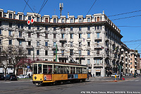 Tram, filobus e architettura - Piazza Caiazzo
