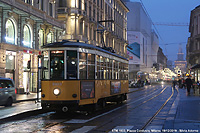 Tram e luminarie - Cordusio