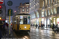 Tram e luminarie - Cordusio