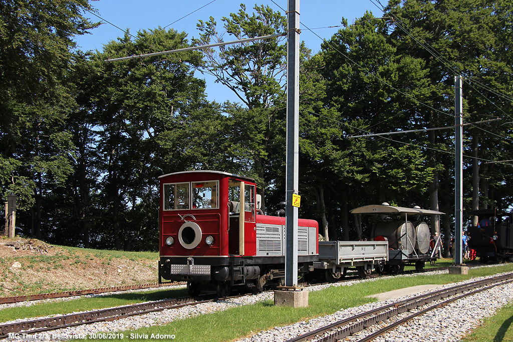 In gita in cremagliera - Locomotore diesel