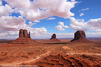 Monument Valley - The Mittens and Merrick's Butte
