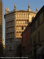 Passeggiata d'inverno - Il battistero