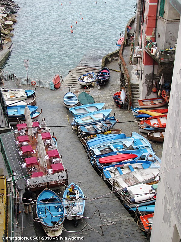 Riomaggiore - Barche a riva